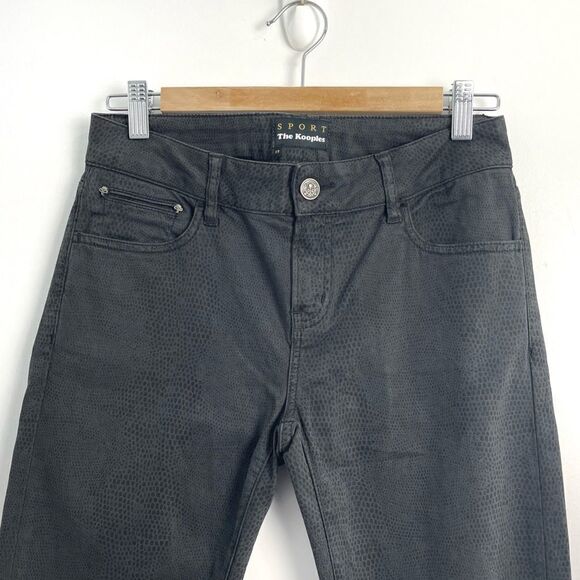 The Kooples Sports Snakeprint Skinny Ankle Jeans Sz 29 - Picture 4 of 14